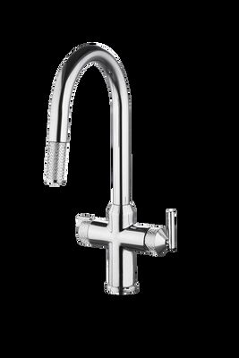 Brass Kitchen Mixer Faucet Single Handle Corrosion Resistant T91070