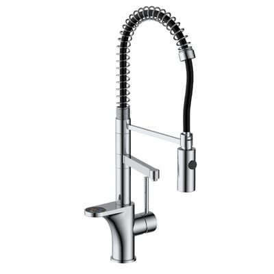 Brass Kitchen Mixer Faucet Durable Solid Brass Body Single Lever Handle T91099