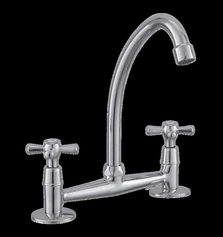 Chrome Kitchen Mixer Faucet for Comfortable Kitchen Experience T93010